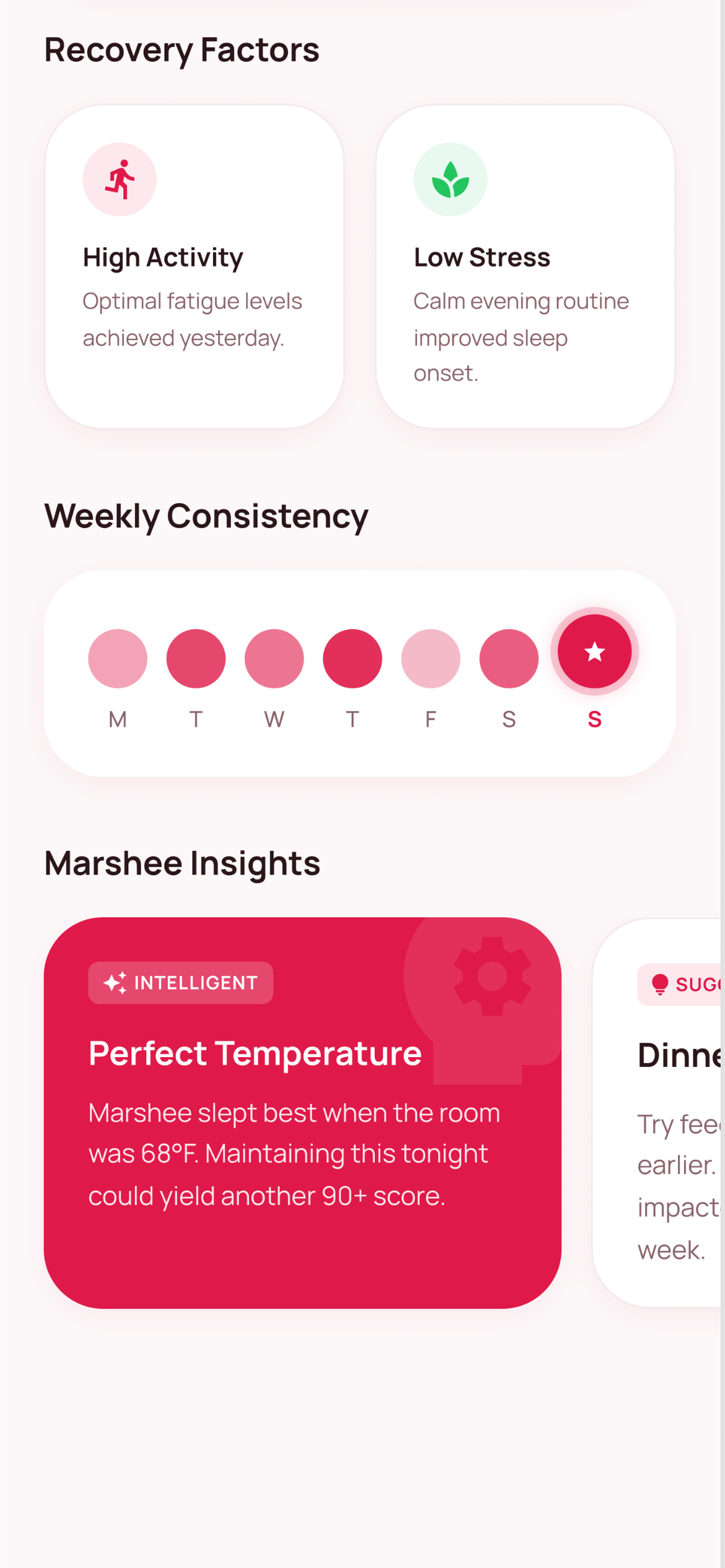 Pet health dashboard